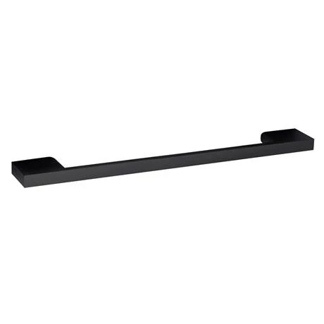 Arezzo Matt Grey 450mm 1TH Wall Hung Cloakroom Vanity Unit with Matt Black Handle 3 Arezzo Matt Grey 450mm 1TH Wall Hung Cloakroom Vanity Unit with Matt Black Handle - Image 3