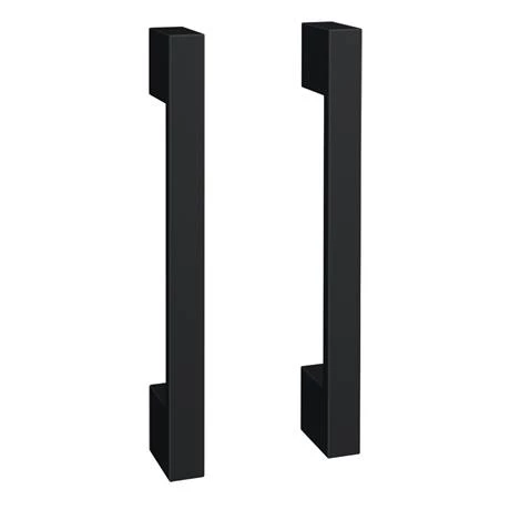 Apollo2 505mm Gloss Grey Floor Standing Vanity Unit w. Matt Black Handles 3 Apollo2 505mm Gloss Grey Floor Standing Vanity Unit w. Matt Black Handles - Image 3