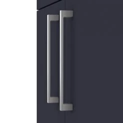 Arezzo 500 Matt Blue Floor Standing Vanity Unit with Chrome Handles -Vanity Units Sales Store AZB5FSVCH d2 460