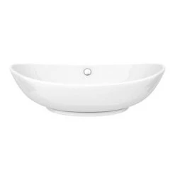 Arezzo Floating Basin Shelf with Drawer - Matt White - 600mm inc. Oval Basin 10 Arezzo Floating Basin Shelf with Drawer - Matt White - 600mm inc. Oval Basin -Vanity Units Sales Store AZCTWHT6B3 d5 460