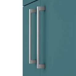 Arezzo 500 Matt Green Floor Standing Vanity Unit with Chrome Handles -Vanity Units Sales Store AZTG5FSVCH d2 460