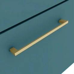 Arezzo Wall Hung Vanity Unit - Matt Green - 800mm with Brushed Brass Handle 5 Arezzo Wall Hung Vanity Unit - Matt Green - 800mm with Brushed Brass Handle -Vanity Units Sales Store AZTG8WHVBB d2 460