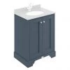 Bayswater Stiffkey Blue 600mm 2 Door Basin Cabinet Only
