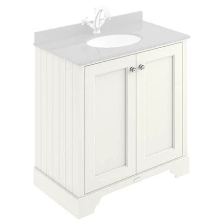 Bayswater Pointing White 800mm 2 Door Basin Cabinet Only 1 Bayswater Pointing White 800mm 2 Door Basin Cabinet Only