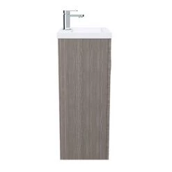 Brooklyn 500mm Grey Avola Vanity Unit - Floor Standing 2 Door Unit -Vanity Units Sales Store BFS5GRY D6 460