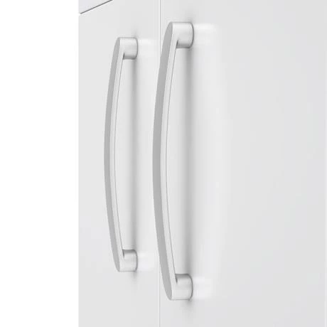 Brooklyn 500 Gloss White Floor Standing Vanity Unit with Thin-Edge Basin 3 Brooklyn 500 Gloss White Floor Standing Vanity Unit with Thin-Edge Basin - Image 3