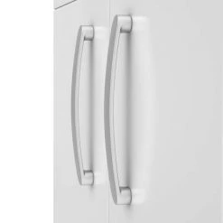 Brooklyn 500mm Gloss White 2 Door Wall Hung Vanity Unit -Vanity Units Sales Store BWH5GW nd4 460