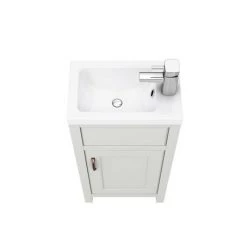 Chatsworth Traditional Grey Small Vanity - 400mm Wide 9 Chatsworth Traditional Grey Small Vanity - 400mm Wide -Vanity Units Sales Store C400GRY nd1 460