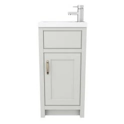 Chatsworth Traditional Grey Small Vanity - 400mm Wide 10 Chatsworth Traditional Grey Small Vanity - 400mm Wide -Vanity Units Sales Store C400GRY nd2 460