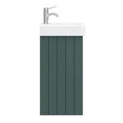 Chatsworth Traditional Green Vanity - 425mm Wide -Vanity Units Sales Store C425GRN n d3 460