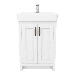 Chatsworth Traditional White Vanity - 560mm Wide -Vanity Units Sales Store C560WHT D5 460
