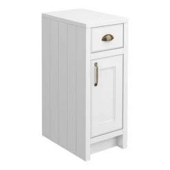Chatsworth Traditional White 560mm Vanity Sink + 300mm Cupboard Unit -Vanity Units Sales Store C825WHT detail2 460