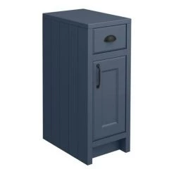 Chatsworth Traditional Blue Double Basin Vanity + Cupboard Combination Unit with Matt Black Handles 7 Chatsworth Traditional Blue Double Basin Vanity + Cupboard Combination Unit with Matt Black Handles -Vanity Units Sales Store CBLU142PKMB d3 460