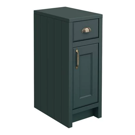 Chatsworth Traditional Green Double Basin Vanity + Cupboard Combination Unit 6 Chatsworth Traditional Green Double Basin Vanity + Cupboard Combination Unit - Image 6