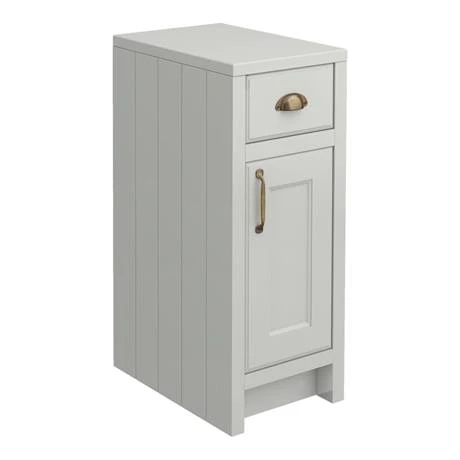 Chatsworth Traditional Grey Double Basin Vanity + Cupboard Combination Unit 6 Chatsworth Traditional Grey Double Basin Vanity + Cupboard Combination Unit - Image 6