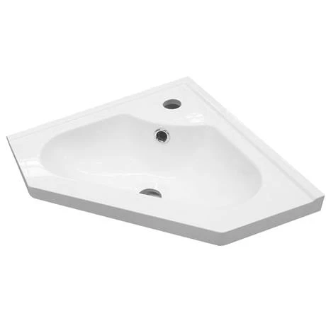 Chatsworth Traditional Graphite Corner Vanity Unit 2 Chatsworth Traditional Graphite Corner Vanity Unit - Image 2