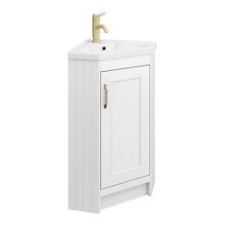 Chatsworth Traditional White Corner Vanity Unit -Vanity Units Sales Store CHATCRNWHT detail3 460