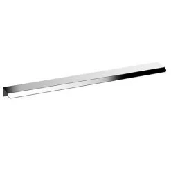 Venice Fluted 600mm Blue Vanity Unit - Wall Hung 2 Drawer Unit with White Worktop & Chrome Handles -Vanity Units Sales Store CH 460 8