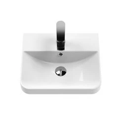 Cruze 400mm Curved Gloss White Wall Hung Vanity Unit 8 Cruze 400mm Curved Gloss White Wall Hung Vanity Unit -Vanity Units Sales Store CRZ4WHVW d3 460 1