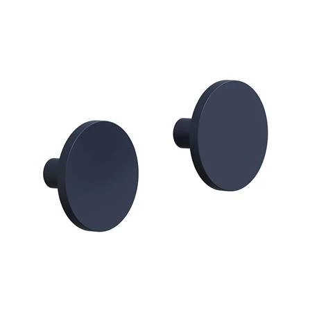 Crosswater Canvass Deep Indigo Blue 485mm Double Drawer Unit with Carrara Marble Effect Worktop 2 Crosswater Canvass Deep Indigo Blue 485mm Double Drawer Unit with Carrara Marble Effect Worktop - Image 2