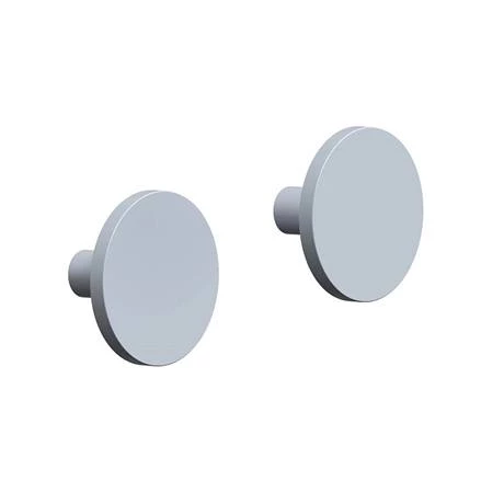 Crosswater Canvass Storm Grey Matt 700mm Double Drawer Unit with Carrara Marble Effect Worktop 2 Crosswater Canvass Storm Grey Matt 700mm Double Drawer Unit with Carrara Marble Effect Worktop - Image 2