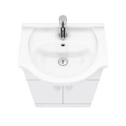 Cove White 550mm Vanity Unit 10 Cove White 550mm Vanity Unit -Vanity Units Sales Store CV550 D4 460