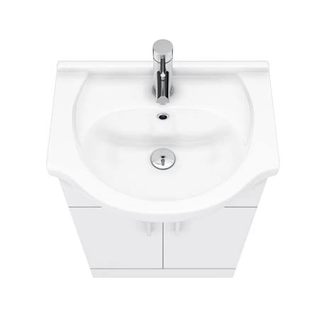 Cove White 550mm Vanity Unit 5 Cove White 550mm Vanity Unit - Image 5