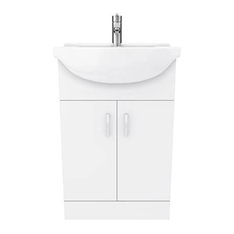 Cove White 550mm Vanity Unit 6 Cove White 550mm Vanity Unit - Image 6