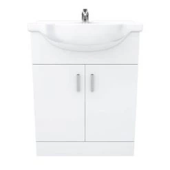 Cove White 650mm Vanity Unit -Vanity Units Sales Store CV650 D5 460