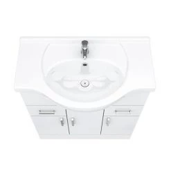 Cove White 750mm Vanity Unit -Vanity Units Sales Store CV750 D4 460