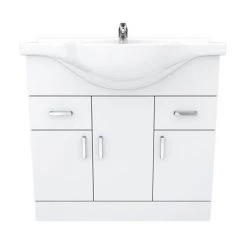 Cove White 850mm Vanity Unit -Vanity Units Sales Store CV850 D5 460