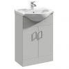 Cove Light Grey 550mm Vanity Unit