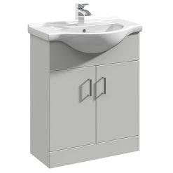 Cove Light Grey 650mm Vanity Unit