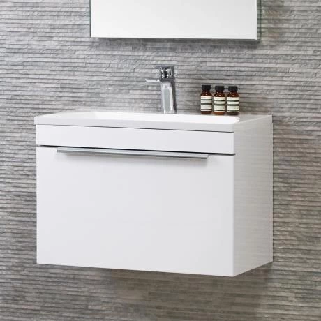 Roper Rhodes Cypher 600mm Wall Mounted Unit - Light Elm 2 Roper Rhodes Cypher 600mm Wall Mounted Unit - Light Elm - Image 2