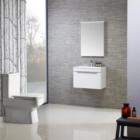 Roper Rhodes Cypher 600mm Wall Mounted Unit - Light Elm 3 Roper Rhodes Cypher 600mm Wall Mounted Unit - Light Elm - Image 3