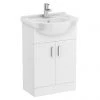 Cove White 550mm Vanity Unit (Flat Packed)