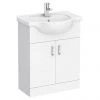 Cove White 650mm Vanity Unit
