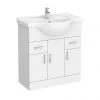 Cove White 750mm Vanity Unit