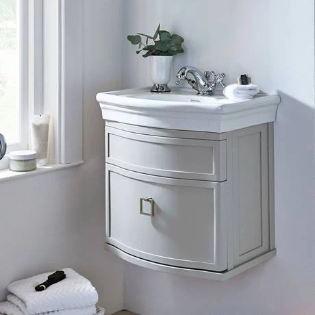 Imperial Etoile Verona White 530mm Wall Hung Vanity Unit 2 Imperial Etoile Verona White 530mm Wall Hung Vanity Unit - Image 2