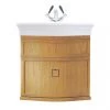 Imperial Etoile Verona Natural Oak 530mm Wall Hung Vanity Unit