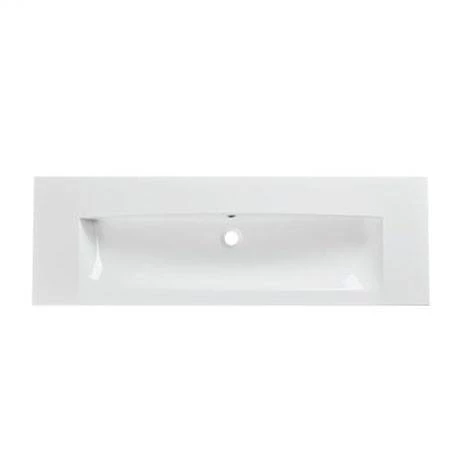 Roper Rhodes Frame 1200mm Wall Mounted Vanity Unit & Isocast Basin - Gloss White 2 Roper Rhodes Frame 1200mm Wall Mounted Vanity Unit & Isocast Basin - Gloss White - Image 2