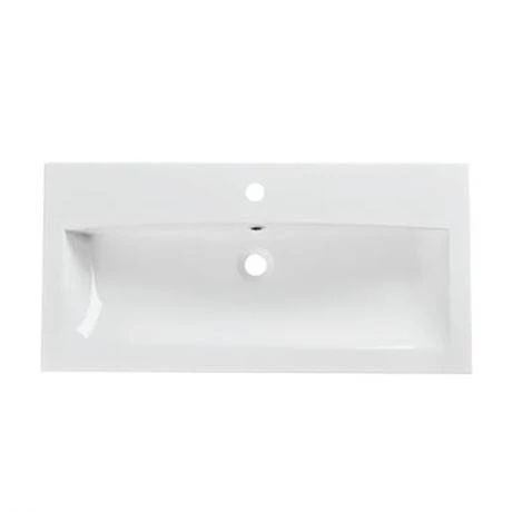 Roper Rhodes Frame 800mm Wall Mounted Vanity Unit & Isocast Basin - Gloss White 2 Roper Rhodes Frame 800mm Wall Mounted Vanity Unit & Isocast Basin - Gloss White - Image 2