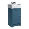 Roper Rhodes Hampton Cloakroom Unit & Basin - Derwent Blue