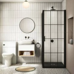 Haywood Gloss White / Natural Oak Wall Hung Countertop Vanity - 600mm w. Open Shelf + Bellato Grey Worktop 7 Haywood Gloss White / Natural Oak Wall Hung Countertop Vanity - 600mm w. Open Shelf + Bellato Grey Worktop -Vanity Units Sales Store HYWWH6GWT d2 460