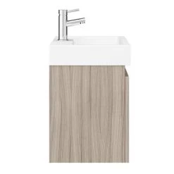 Milan Juno 500 x 360mm Driftwood Wall Hung Vanity Unit -Vanity Units Sales Store JN5DW n d5 460