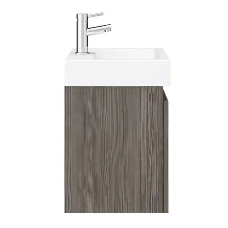Milan Juno 500 x 360mm Grey Avola Wall Hung Vanity Unit 6 Milan Juno 500 x 360mm Grey Avola Wall Hung Vanity Unit - Image 6