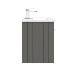 Keswick Grey 620mm Traditional Wall Hung 2 Door Vanity Unit -Vanity Units Sales Store KES GRY 6WH2C d5 460