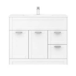 Keswick White 1015mm Traditional Floorstanding Vanity Unit 9 Keswick White 1015mm Traditional Floorstanding Vanity Unit -Vanity Units Sales Store KES WHT 100 d3 460