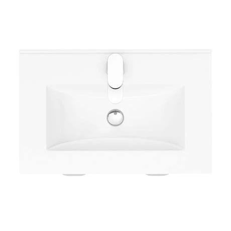 Keswick White 620mm Traditional Wall Hung 2 Door Vanity Unit 6 Keswick White 620mm Traditional Wall Hung 2 Door Vanity Unit - Image 6
