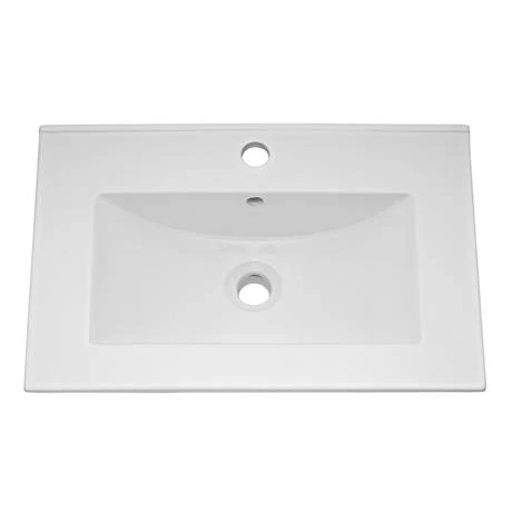 Toreno Light Grey 500mm Modern Vanity Unit 3 Toreno Light Grey 500mm Modern Vanity Unit - Image 3